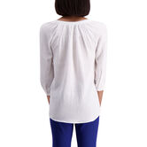 Raglan 3/4 Sleeve Blouse,  view# 2