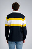 Pro Football Hall of Fame X Haggar - Vintage Wash Rugby Polo,  Golden Yellow #145 view# 3