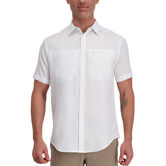 Solid Short Sleeved Shirt, White view# 1