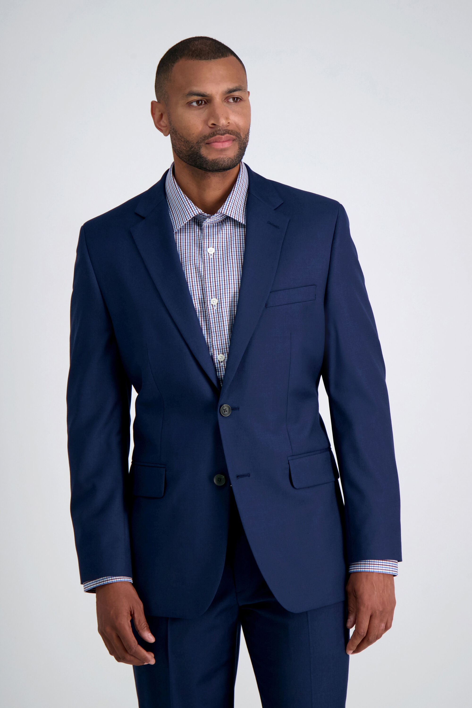 Haggar men's textured weave suit jacket top
