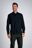 The Active Series&trade; Long Sleeve Solid Hike Shirt, Black view# 1