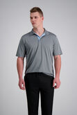 Life Khaki&trade; Solid Short Sleeve Polo, Medium Grey view# 1