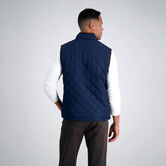 Diamond Quilted Puff Vest , Navy view# 2