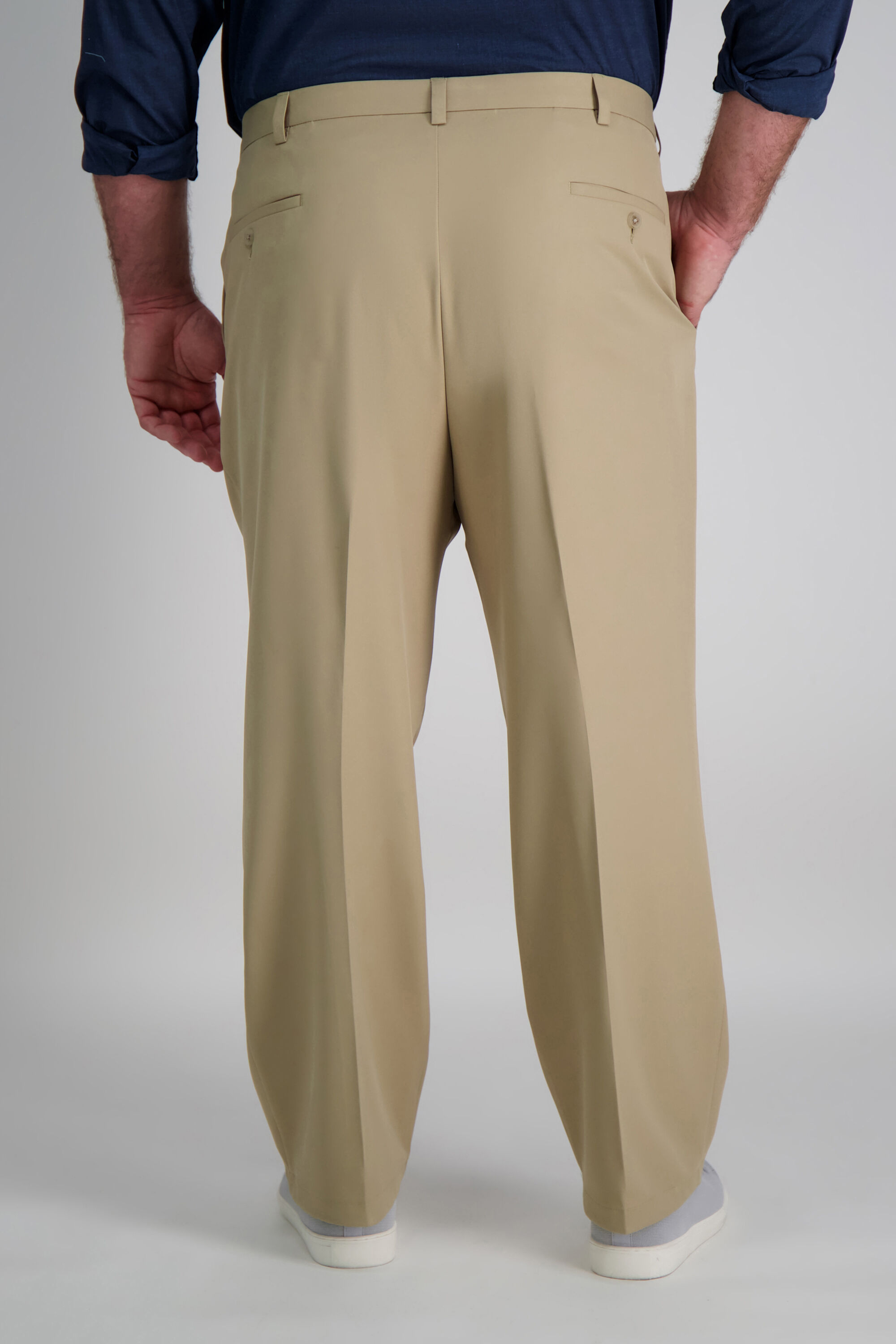 Haggar cool 18 store pro pleated pants