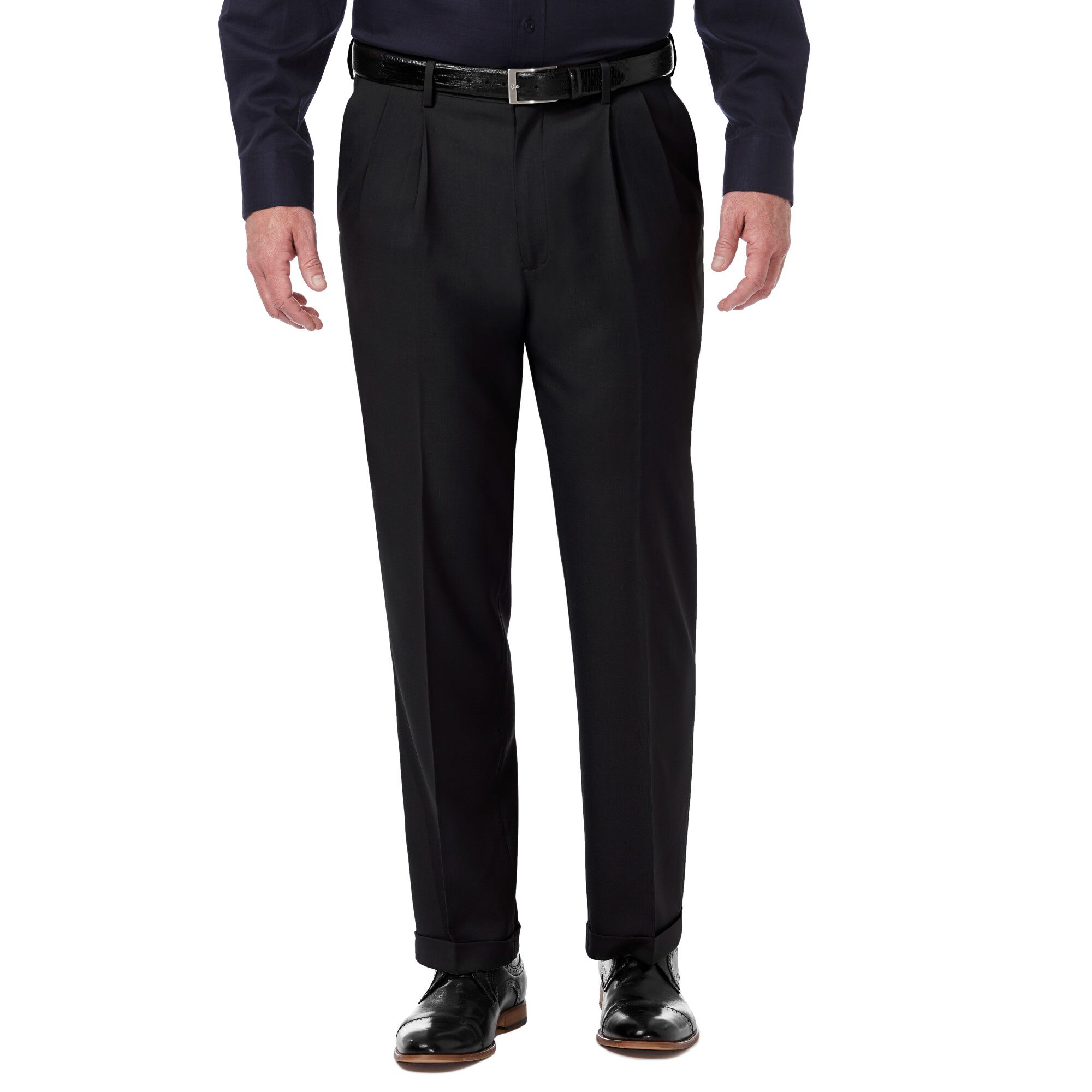 Haggar Premium Comfort Dress Pant Stone (HD00651 Clothing Pants) photo