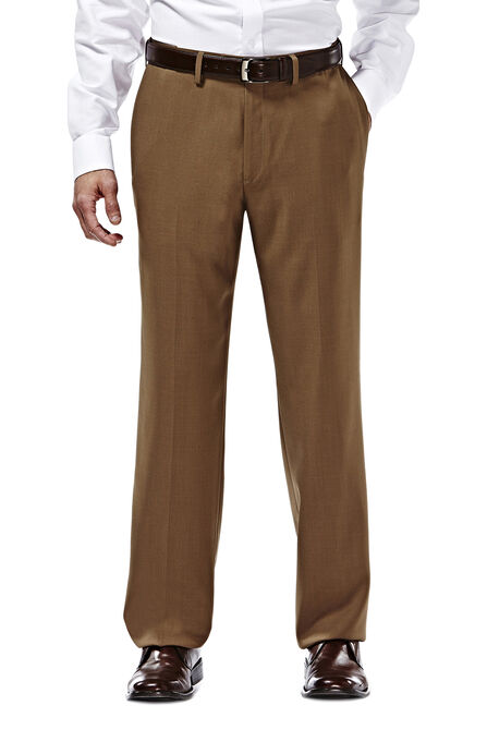 E-CLO&trade; Stria Dress Pant, Mocha view# 1