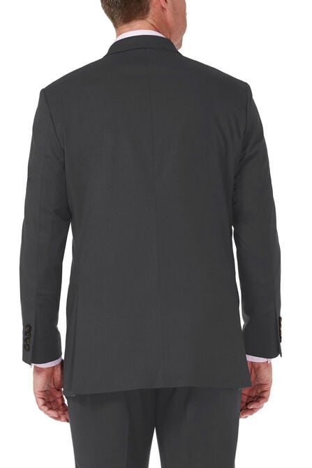 J.M. Haggar Premium Stretch Shadow Check Suit Jacket, Black / Charcoal view# 2