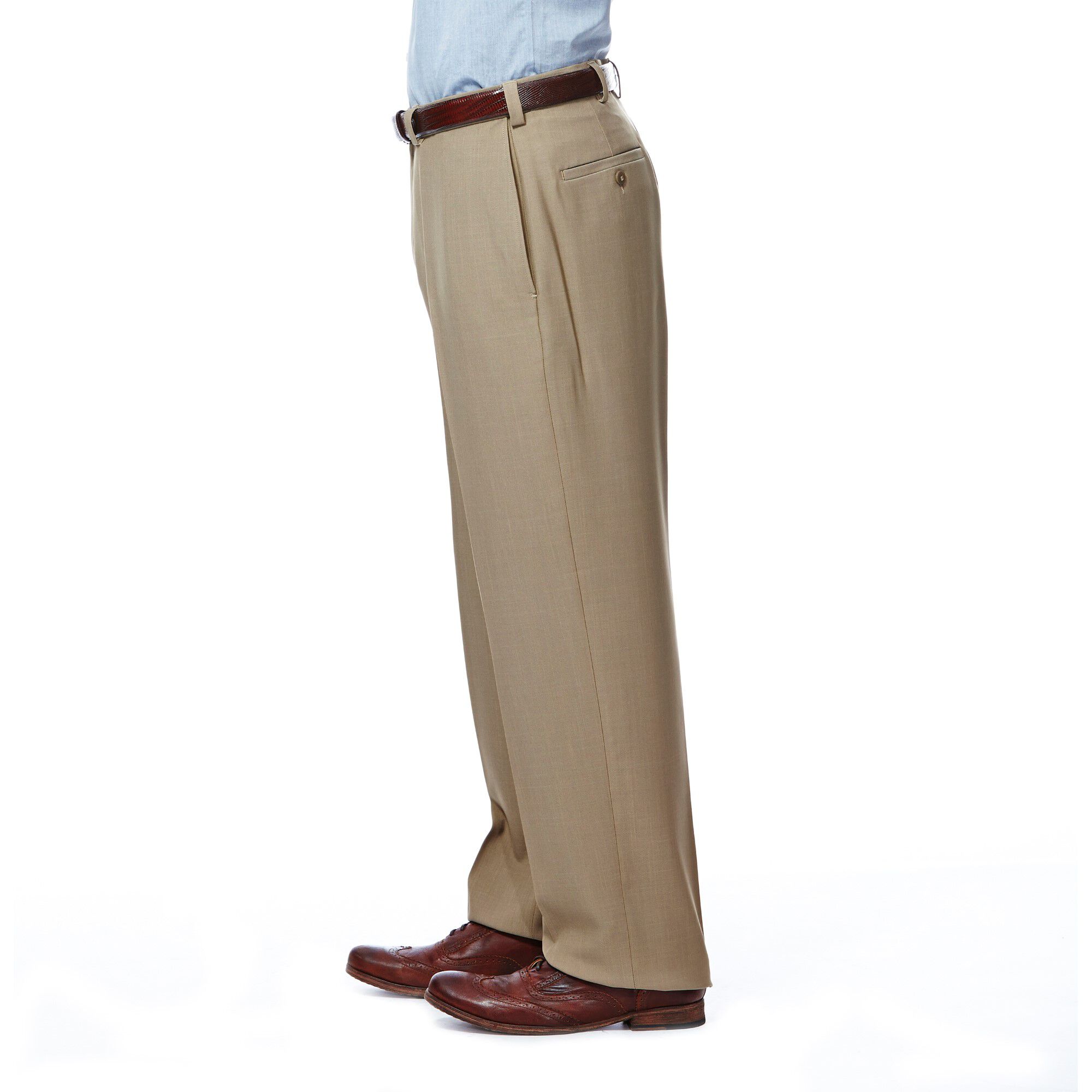 Haggar classic fit eclo stria deals