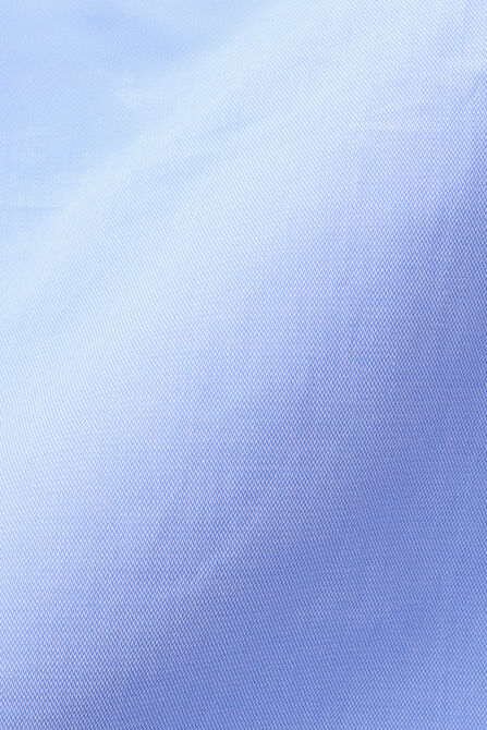 Premium Comfort Dress Shirt - Blue Herringbone, Blue view# 5