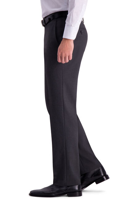 J.M. Haggar 4-Way Stretch Suit Pant, Charcoal Htr view# 2