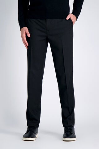 Smart Wash&trade; Suit Pant, Black