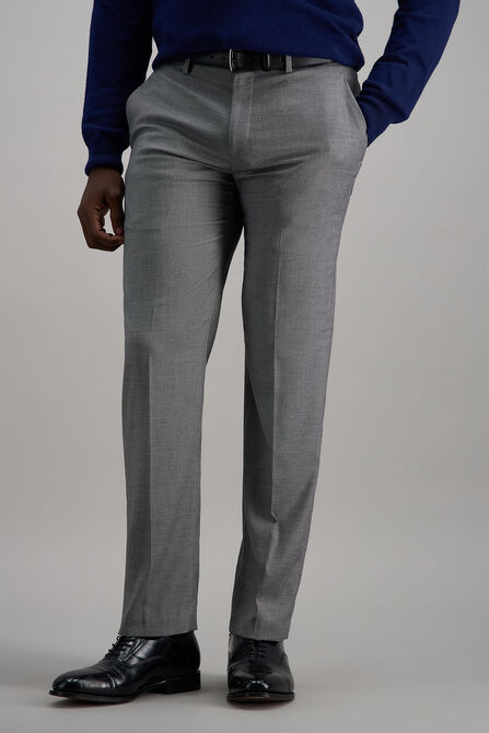 J.M. Haggar Micro Dobby Suit Pant, Grey view# 1