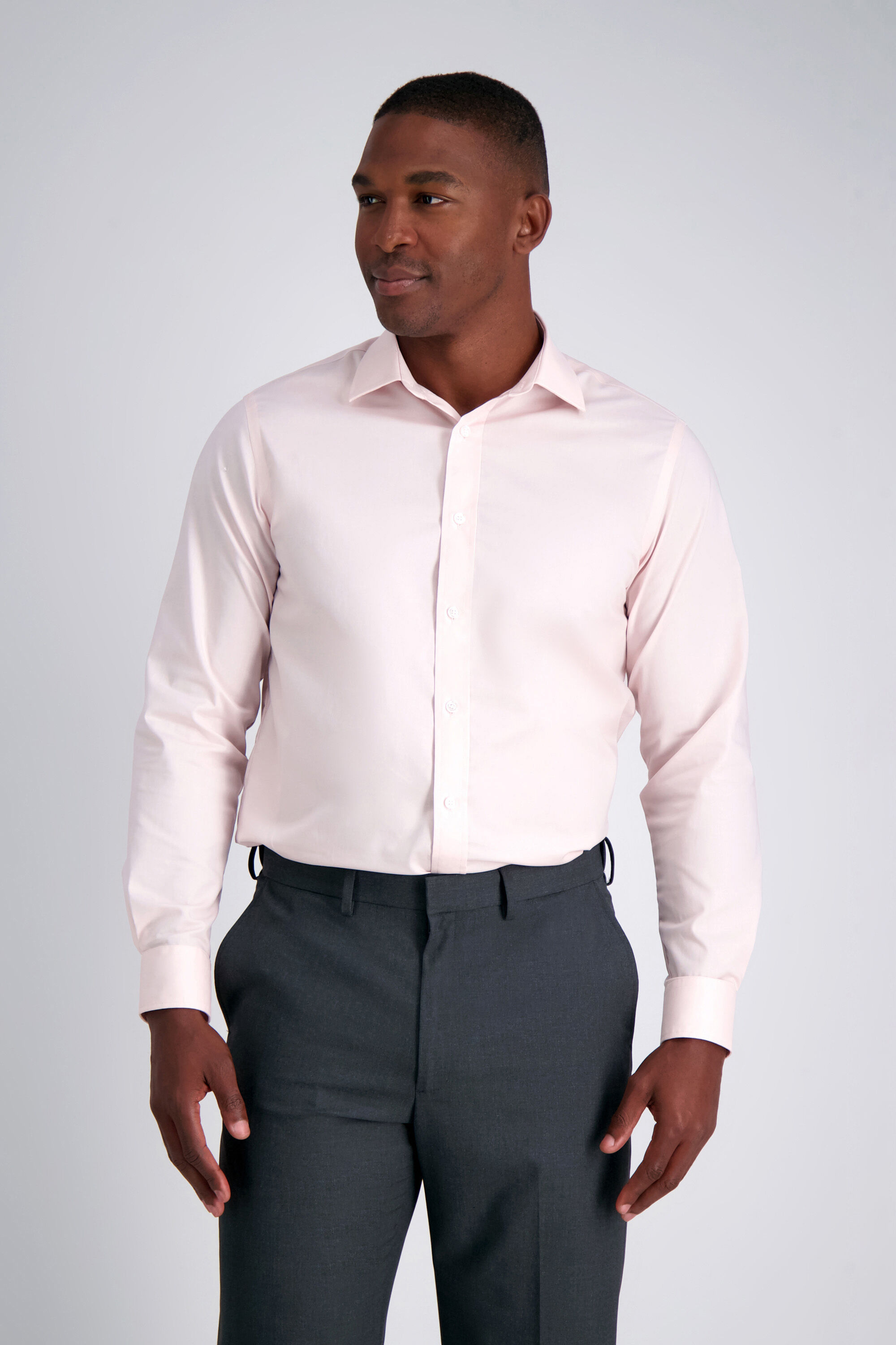 Pale pink mens dress shirt clearance