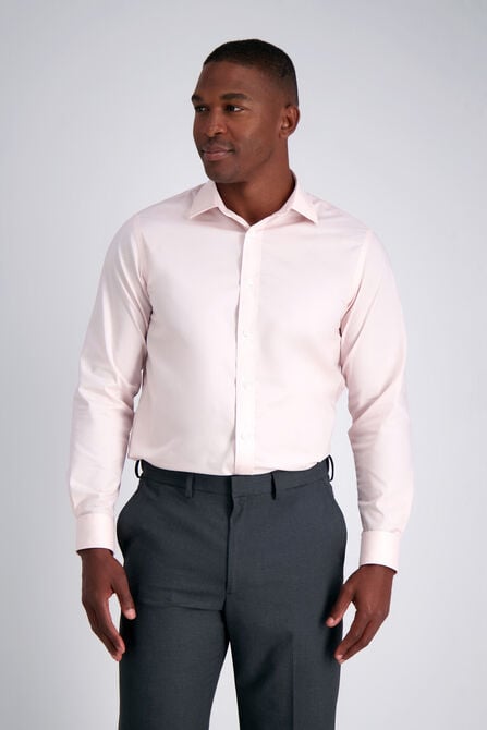 Premium Comfort Dress Shirt - Light Pink, Pink view# 1