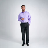 Light Purple Solid Dress Shirt, Purple view# 4