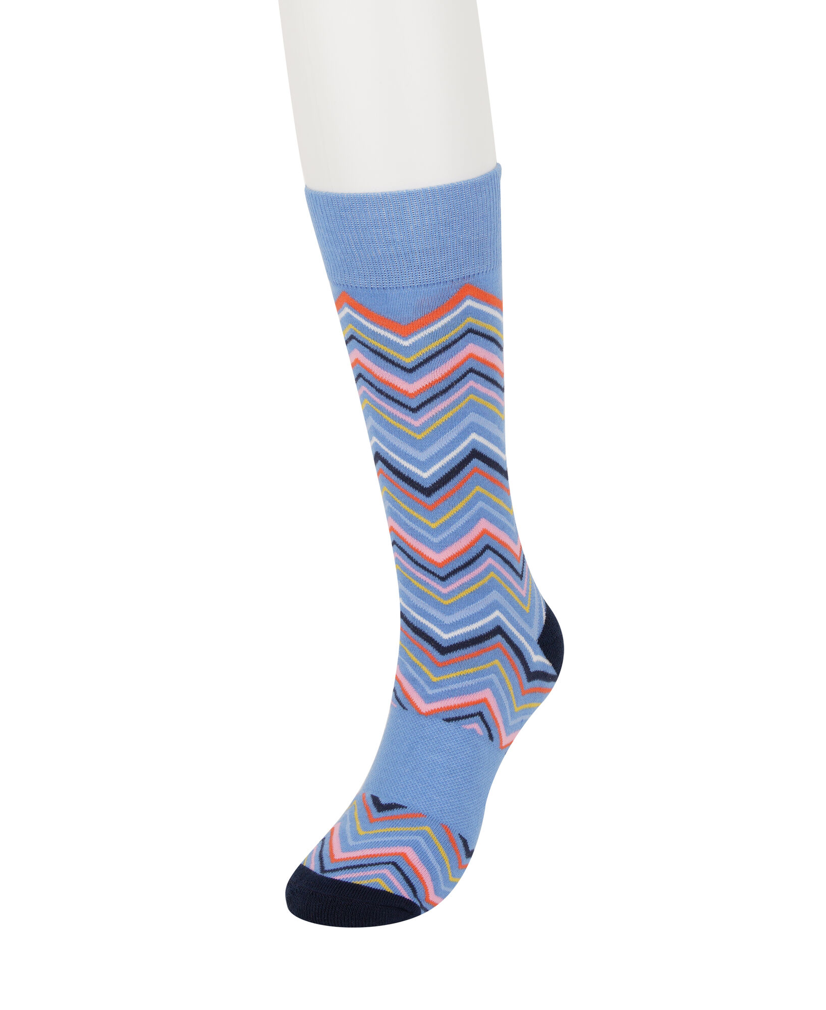 Haggar Blue Chevron Socks Blue (5R10-1042 Clothing Underwear & Socks) photo