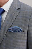 J.M. Haggar Houndstooth Windowpane Sport Coat, Med Grey view# 2