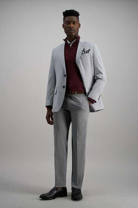 Iron Free Premium Khaki, Heather Grey view# 3