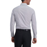 Grey Striped Premium Comfort Dress Shirt,  view# 2