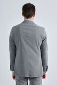 J.M. Haggar Micro Houndstooth Suit Jacket, Med Grey view# 3