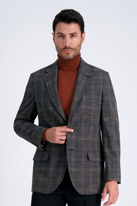 J.M. Haggar Slub Glen Plaid Sport Coat,  view# 1