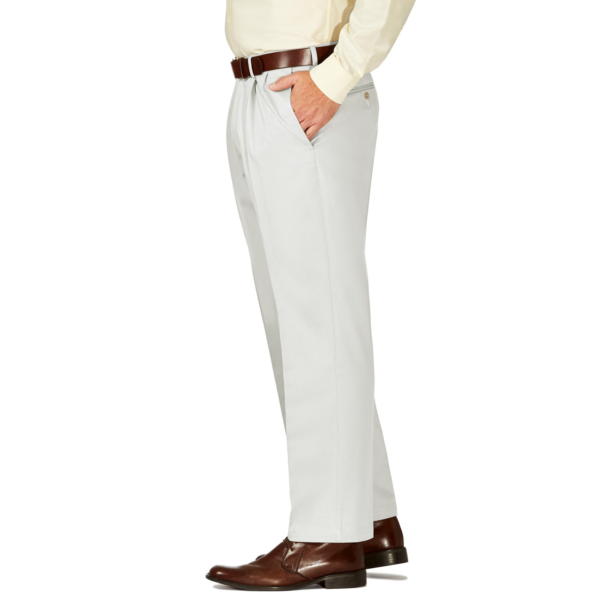 Haggar work to weekend cheap classic fit pleated pants