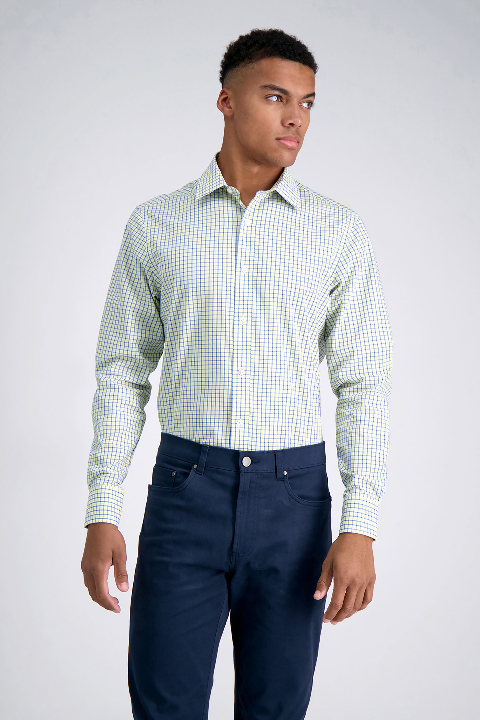 Jm haggar performance dress shirt discount