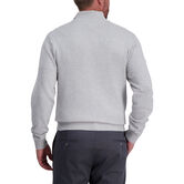 Herringbone Button Mock Neck Sweater,  view# 4