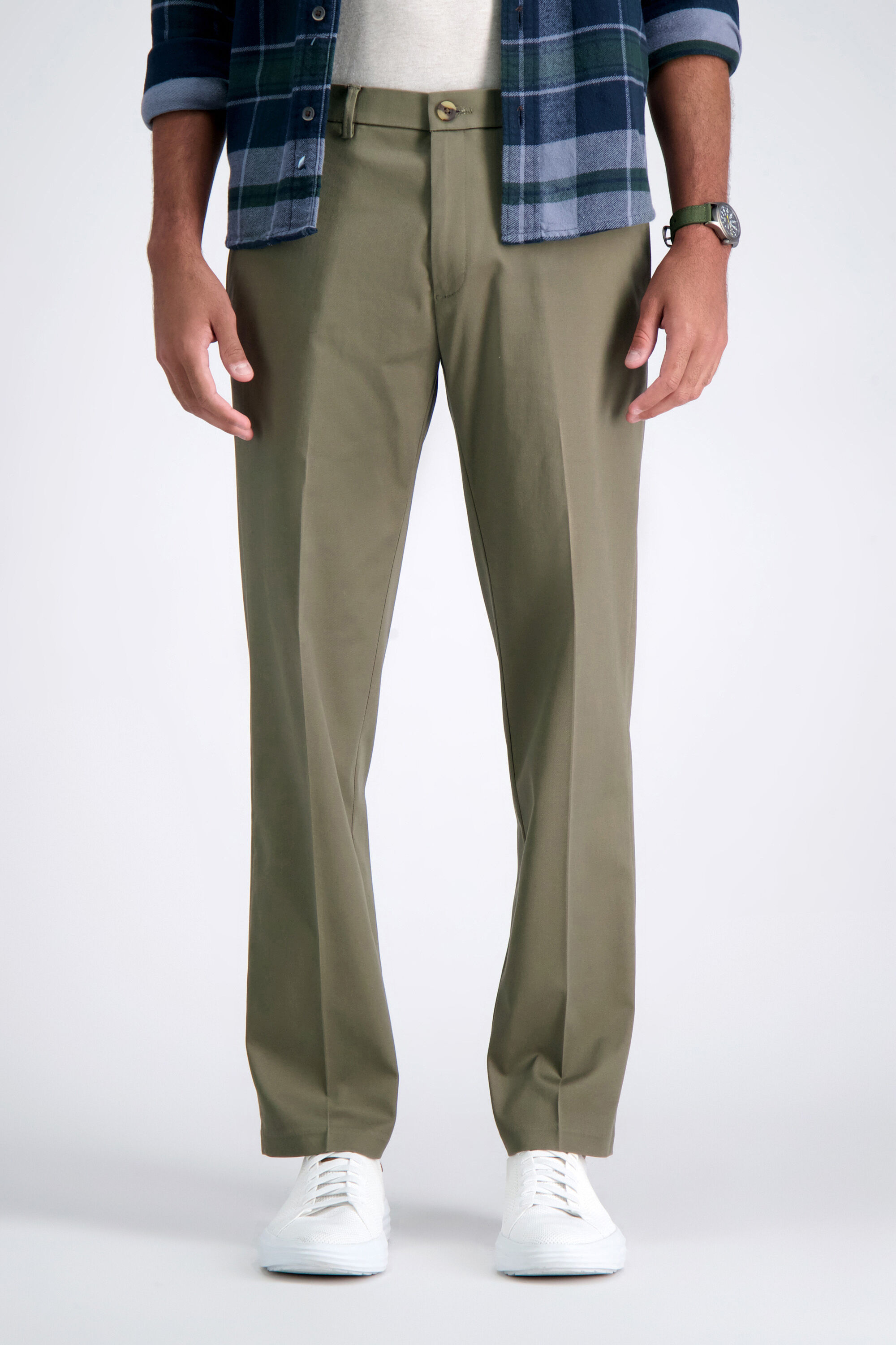 Flat Front Pants | Shop Men's Non-Pleated Pants | Haggar