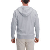 Full Zip Solid Fleece Hoodie Sweatshirt,  view# 5