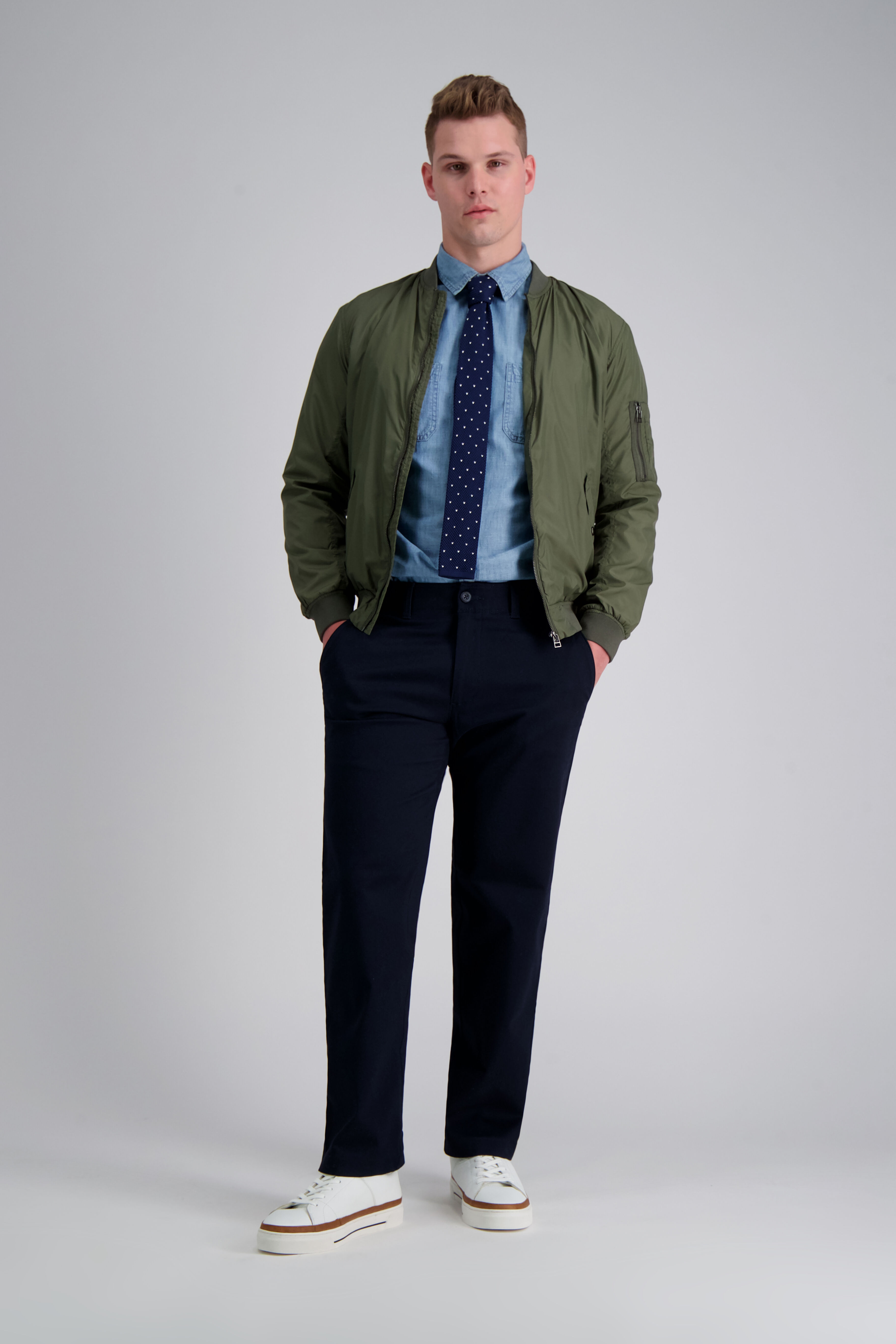 Haggar discount life khaki