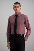 Premium Comfort Dress Shirt -  Dark Red Check, Red view# 2