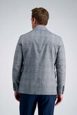 J.M. Haggar Large Plaid Windowpane Sport Coat, GREY SLATE view# 2