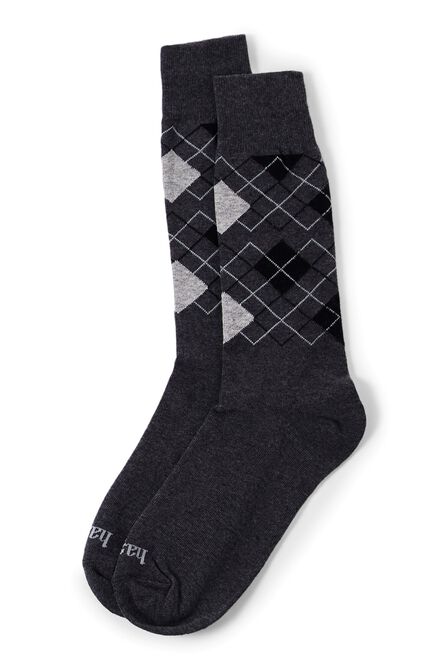 Argyle Socks, Black view# 1