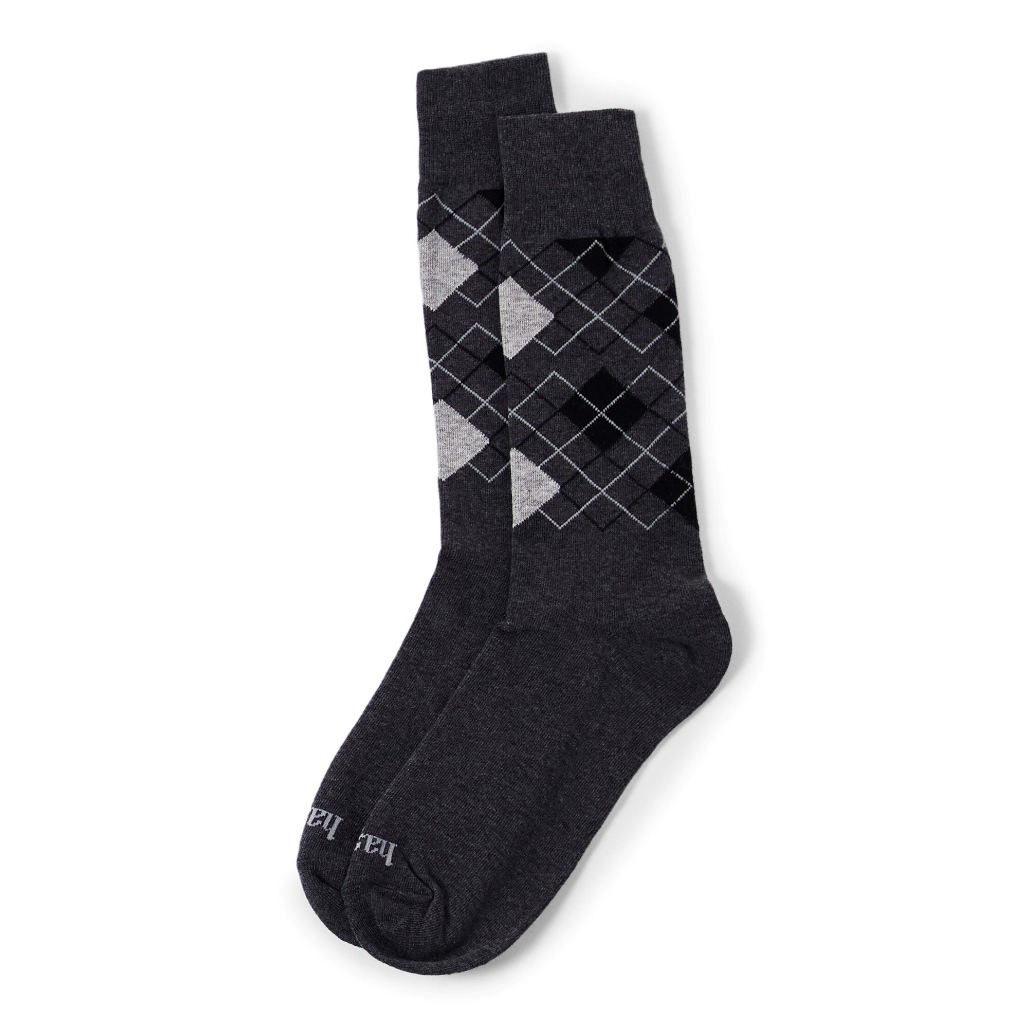 Haggar Argyle Socks Black (H7472 Clothing Underwear & Socks) photo