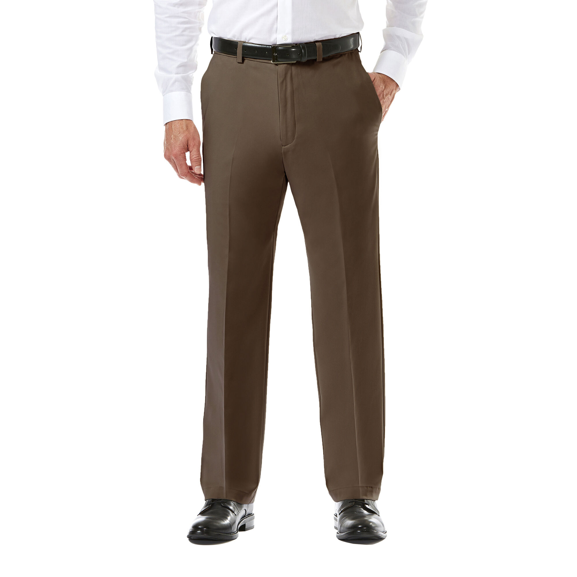 Cool 18 Pro Pant Classic Fit Flat Front Stretch No Iron Haggar Com