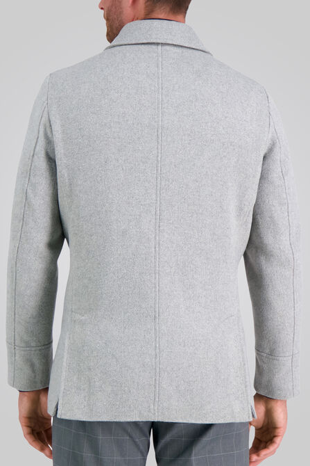 Full Zip Coat, Heather Grey view# 2