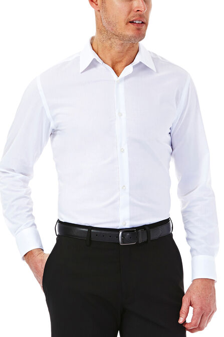 Solid Oxford Dress Shirt, White view# 1