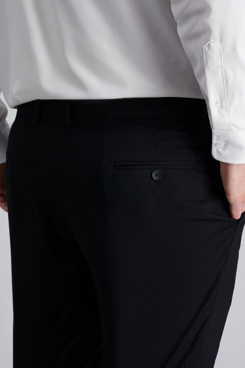 J.M. Haggar Big &amp; Tall Suit Pant, Black view# 4