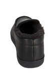 Smooth Venitian Slippers, Black view# 5