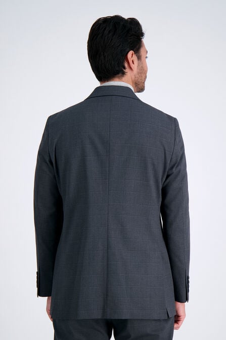 J.M. Haggar Windowpane Suit Jacket,  view# 3