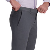 J.M. Haggar 4-Way Stretch Suit Pant - Plain Weave, Heather Grey view# 4