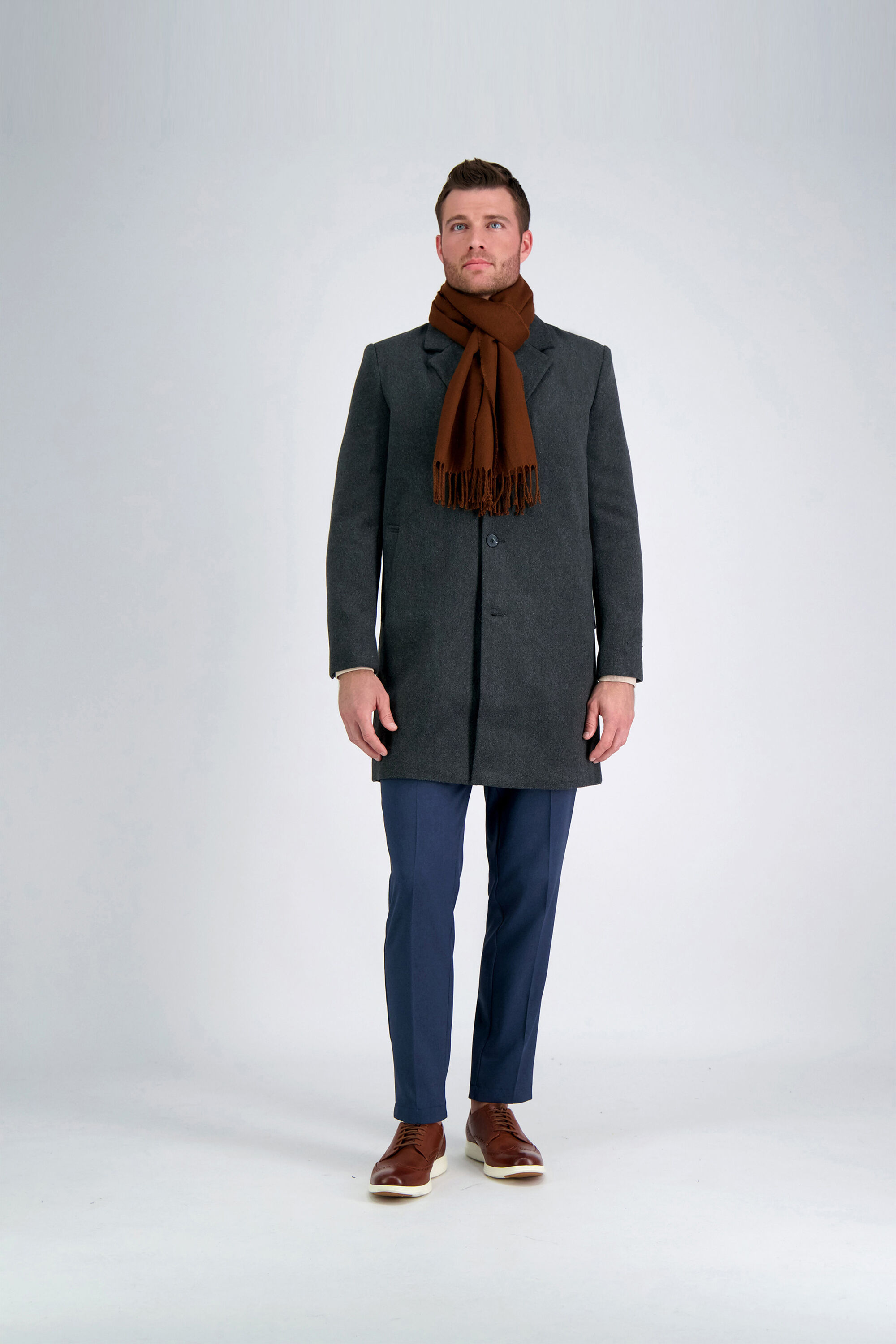 J.M. Haggar Premium Topcoat
