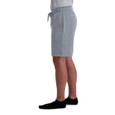 Textured Fleece Lounge Short , Light Grey view# 2