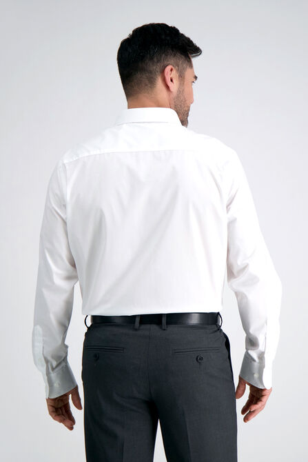 White Premium Comfort Dress Shirt, White view# 2
