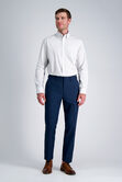 Premium Comfort Dress Shirt - White Check,  view# 3