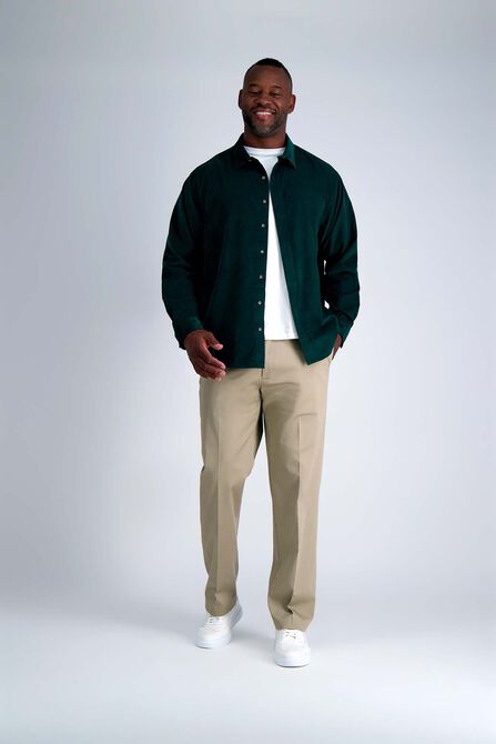 Big &amp; Tall Long Sleeve Corduroy Shirt,  view# 3