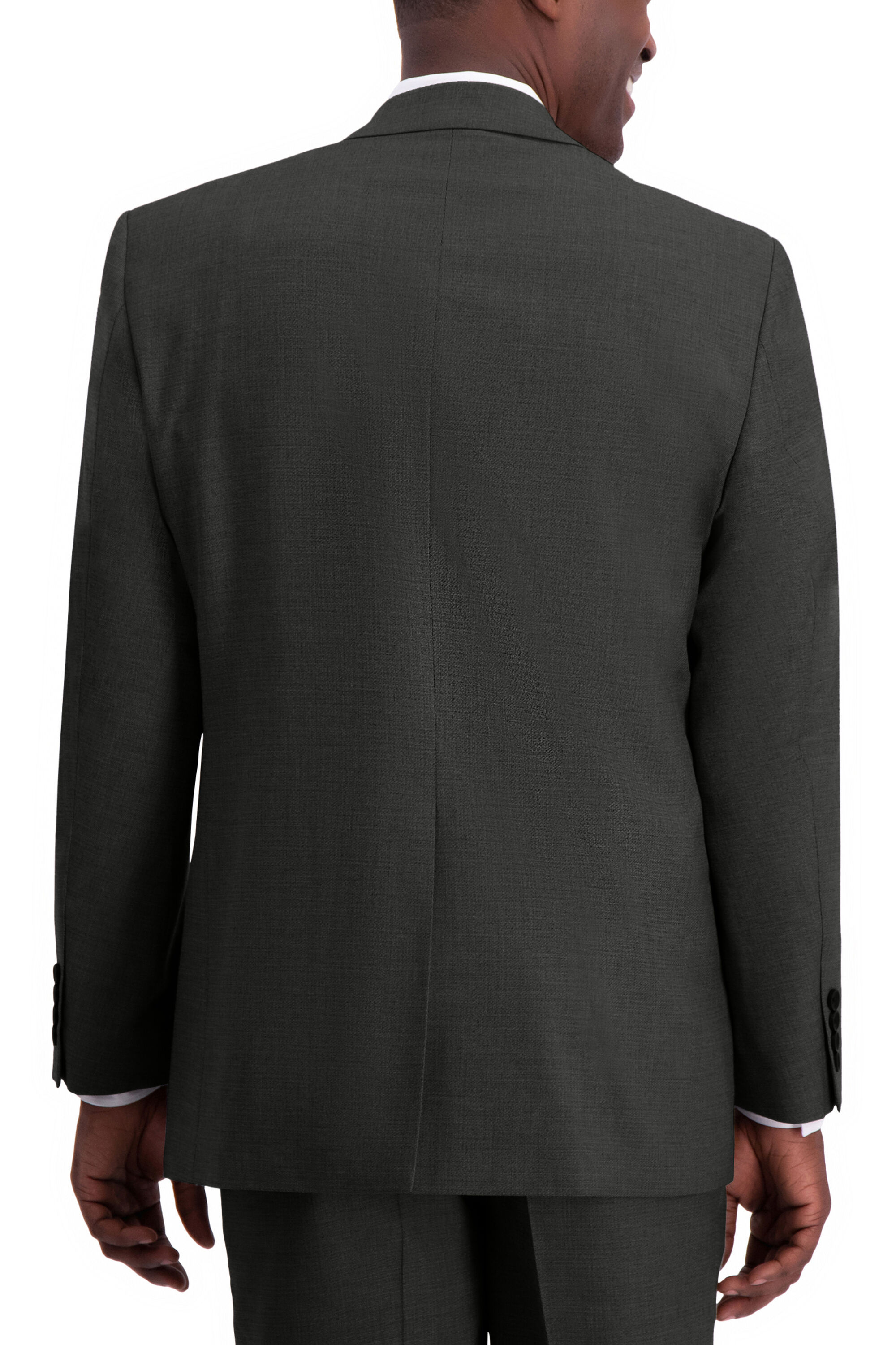 haggar men's textured weave suit jacket