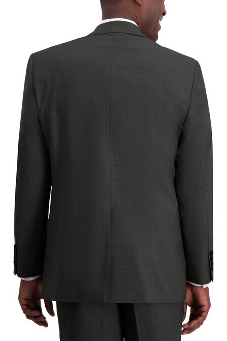 J.M. Haggar Texture Weave Suit Jacket, Med Grey view# 2