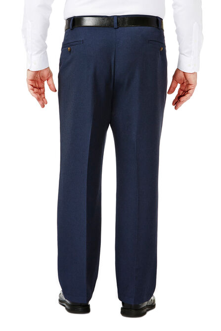 Big &amp; Tall Cool 18&reg; Heather Solid Pant, Heather Blue view# 3